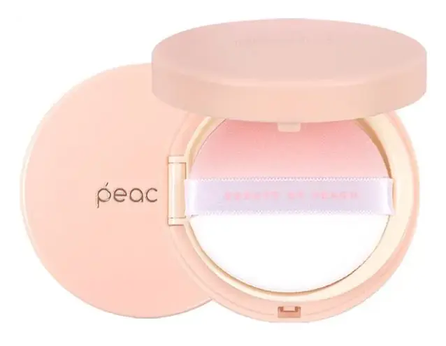 Peach C Honey Glow Cover Cushion SPF 50+ #01 Ivory