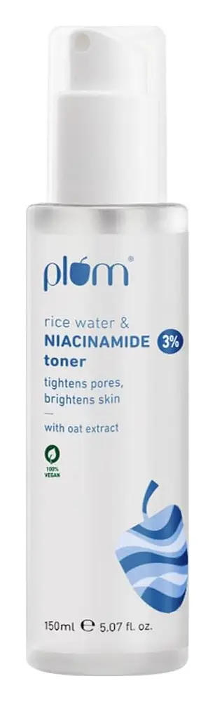 Plum Goodness Rice Water And Niacinamide Toner