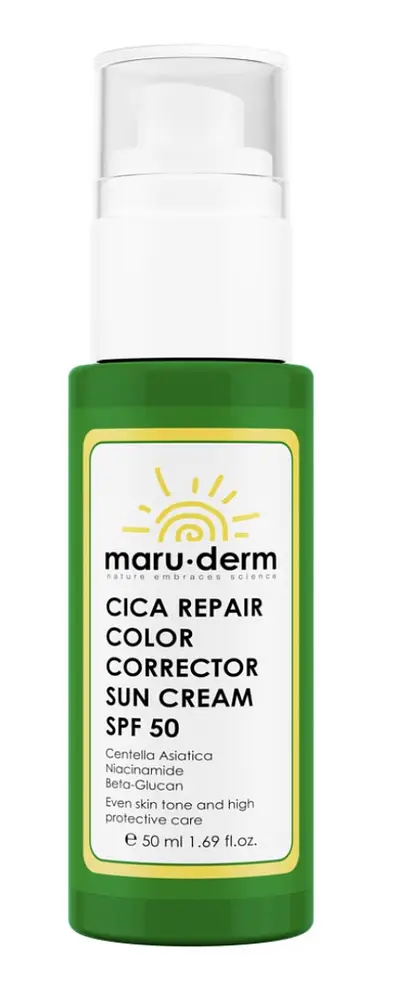 maru.derm Cica Repair Color Corrector Sun Cream SPF 50