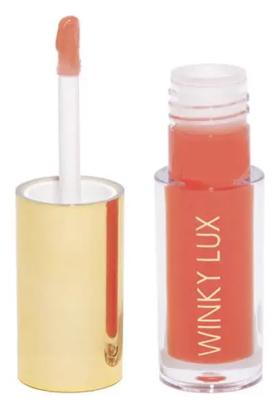 Winky Lux Barely There Sheer Tinted Lip Oil Flush