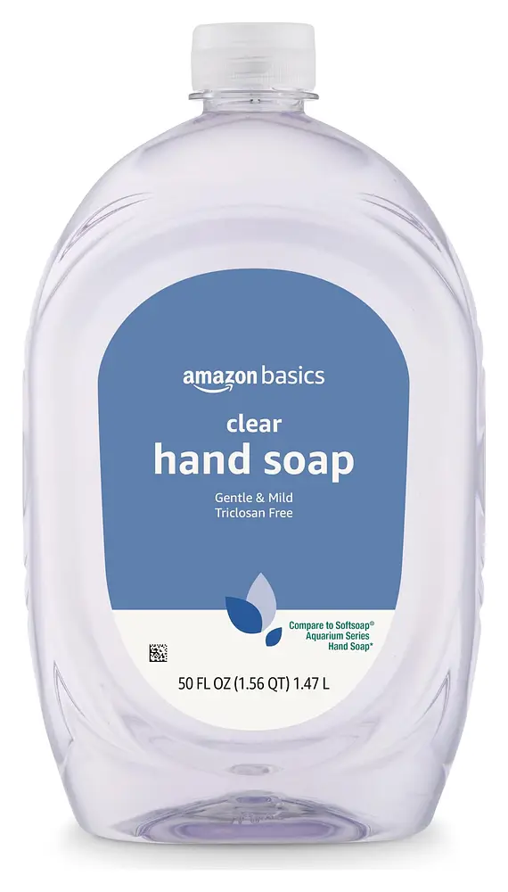 Amazon Basics Clear Hand Soap Gentle & Mild