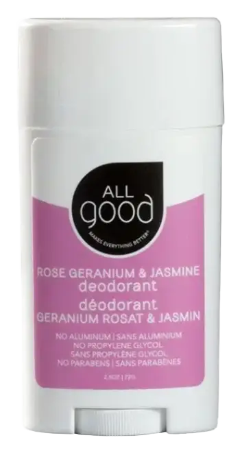 All Good Deodorant Rose Geranium & Jasmine