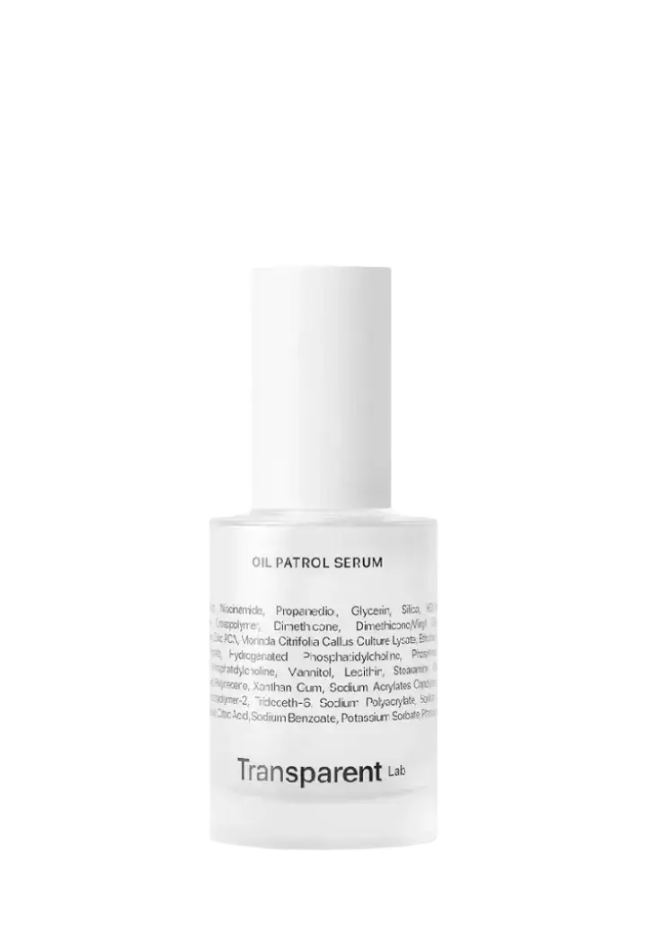 Transparent Lab Oil Patrol Serum