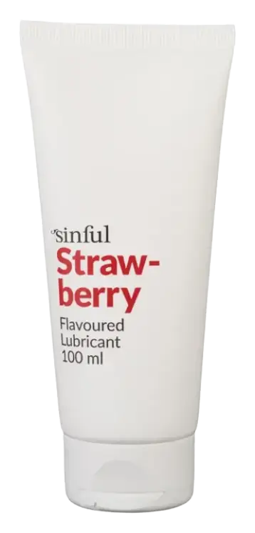Sinful Strawberry Flavoured Lubricant