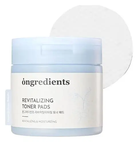 ongredients Revitalizing Toner Pad