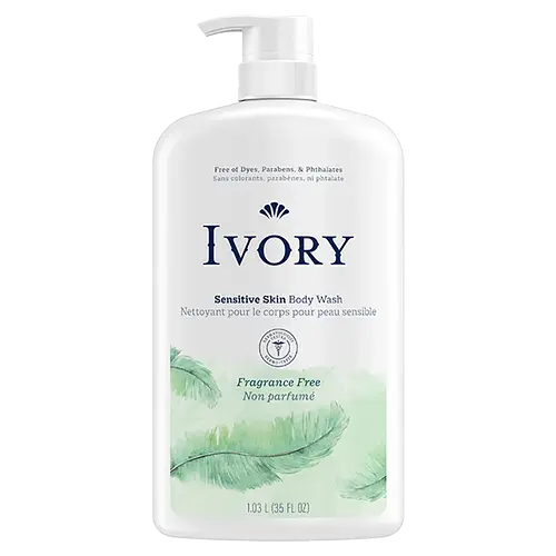 Ivory Sensitive Skin Body Wash Fragrance Free