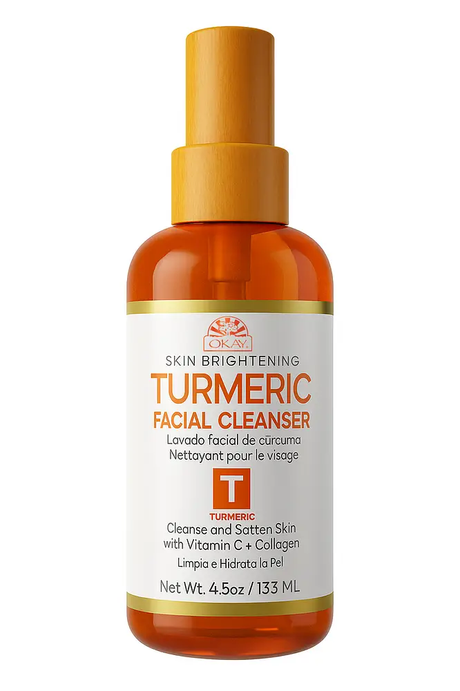 Okay Pure Naturals Skin Brightening Turmeric Facial Cleanser