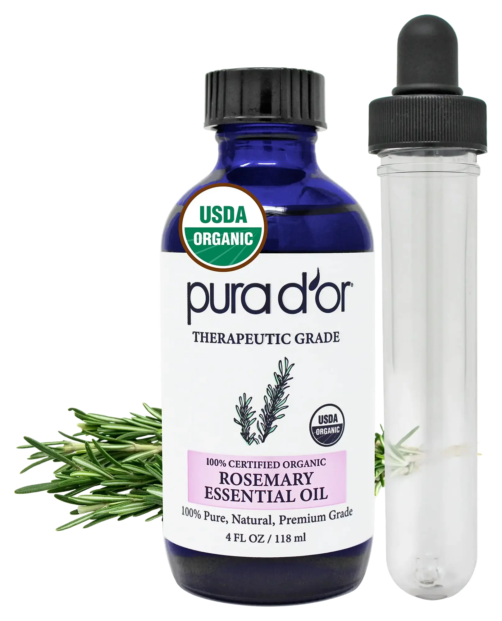 Pura D'or Organic Rosemary Essential Oil