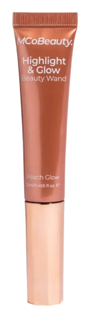 MCoBeauty. Highlight & Glow Beauty Wand Peach Glow