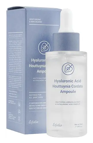 Esfolio Hyaluronic Acid Houttuynia Cordata Ampoule