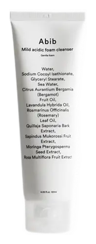 Abib Mild Acidic Foam Cleanser