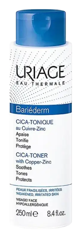 Uriage Bariederm Cica Soothing Toner with Copper-Zinc