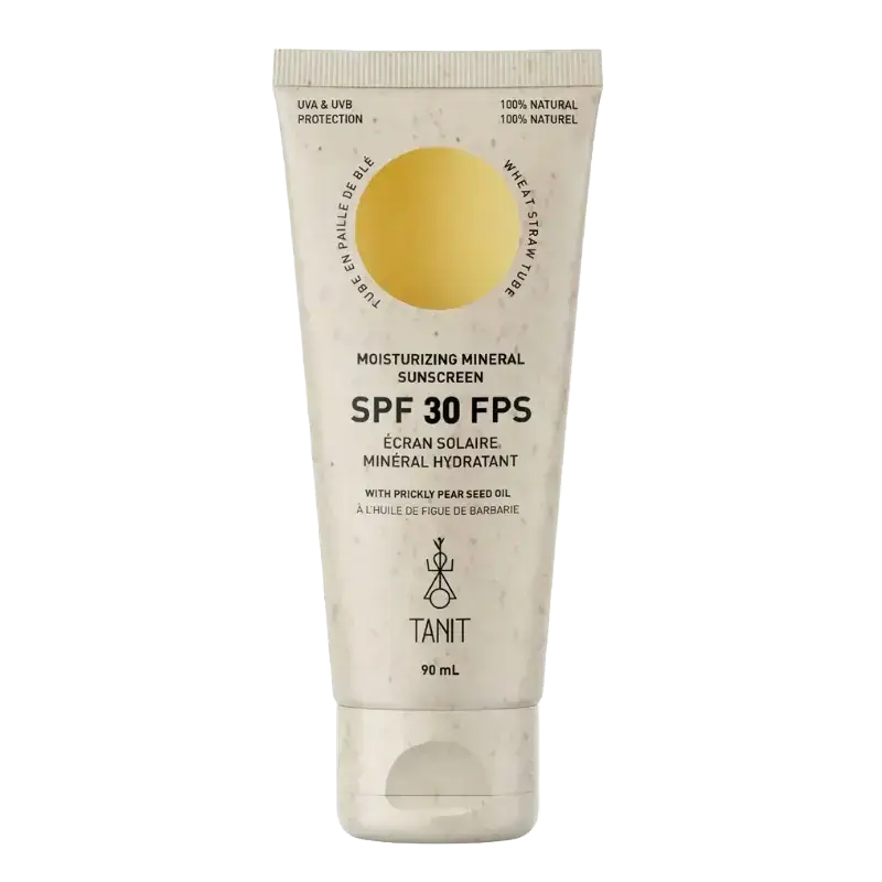 Tanit Moisturizing Mineral Sunscreen SPF 30 Unscented