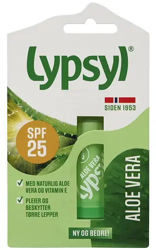 Lypsyl Aloe Vera Lip Balm SPF 25