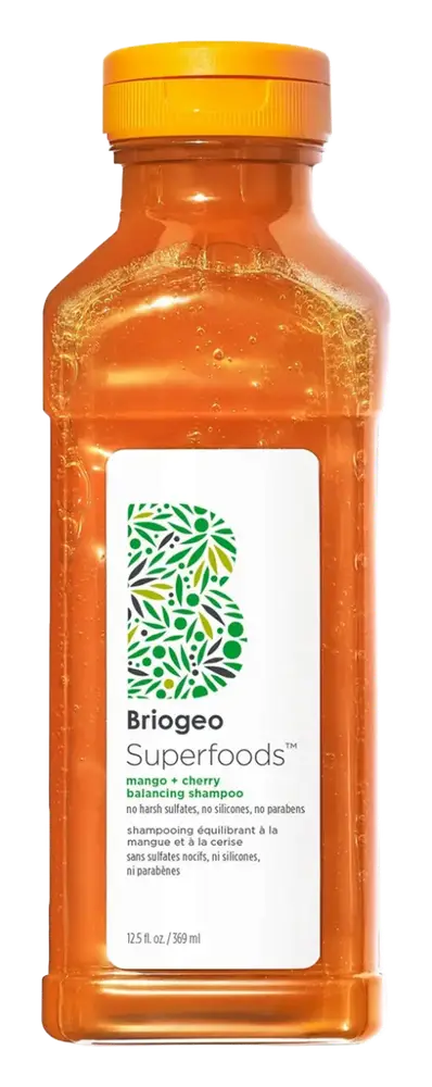 BrioGeo Superfoods Mango + Cherry Balancing Shampoo