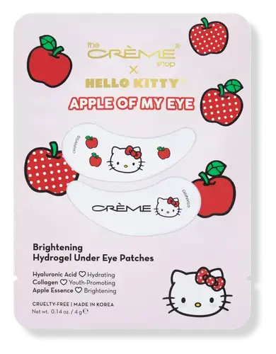 The Creme Shop Hello Kitty Apple Of My Eye Brightening Hydrogel Under Eye Patches