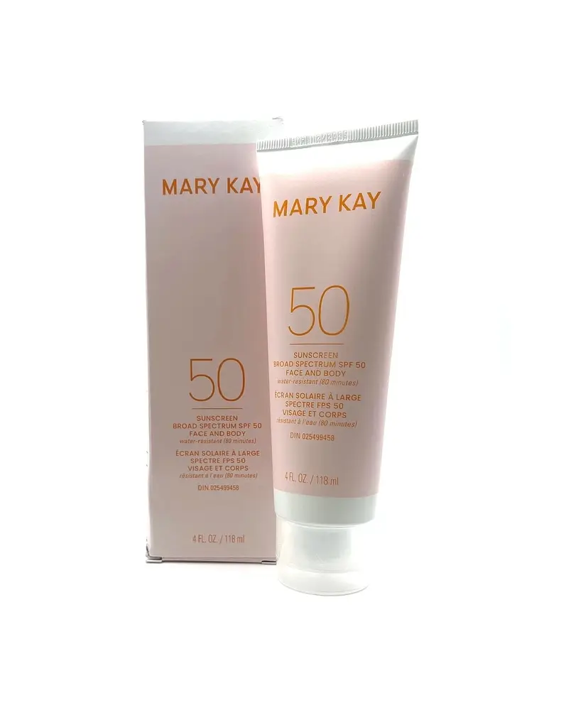 Mary Kay Sunscreen Broad Spectrum Face & Body SPF 50