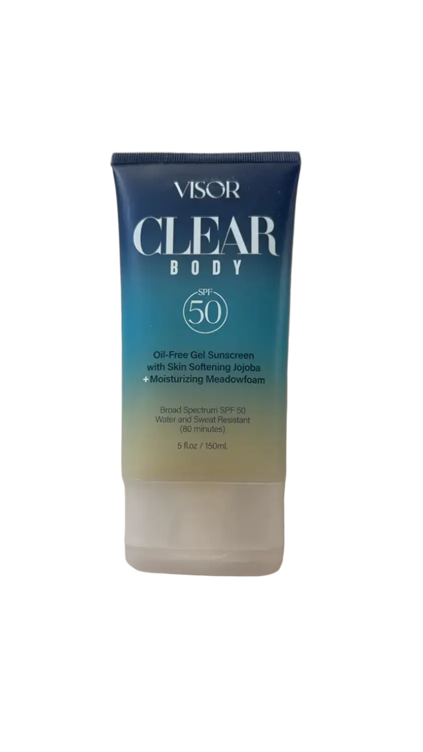 VISOR SKINCARE Clear Body Oil-Free Gel Sunscreen SPF 50