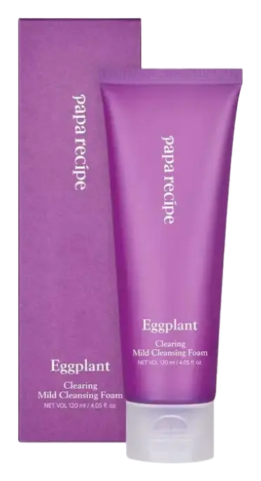 Papa Recipe Eggplant Clearing Mild Cleansing Foam