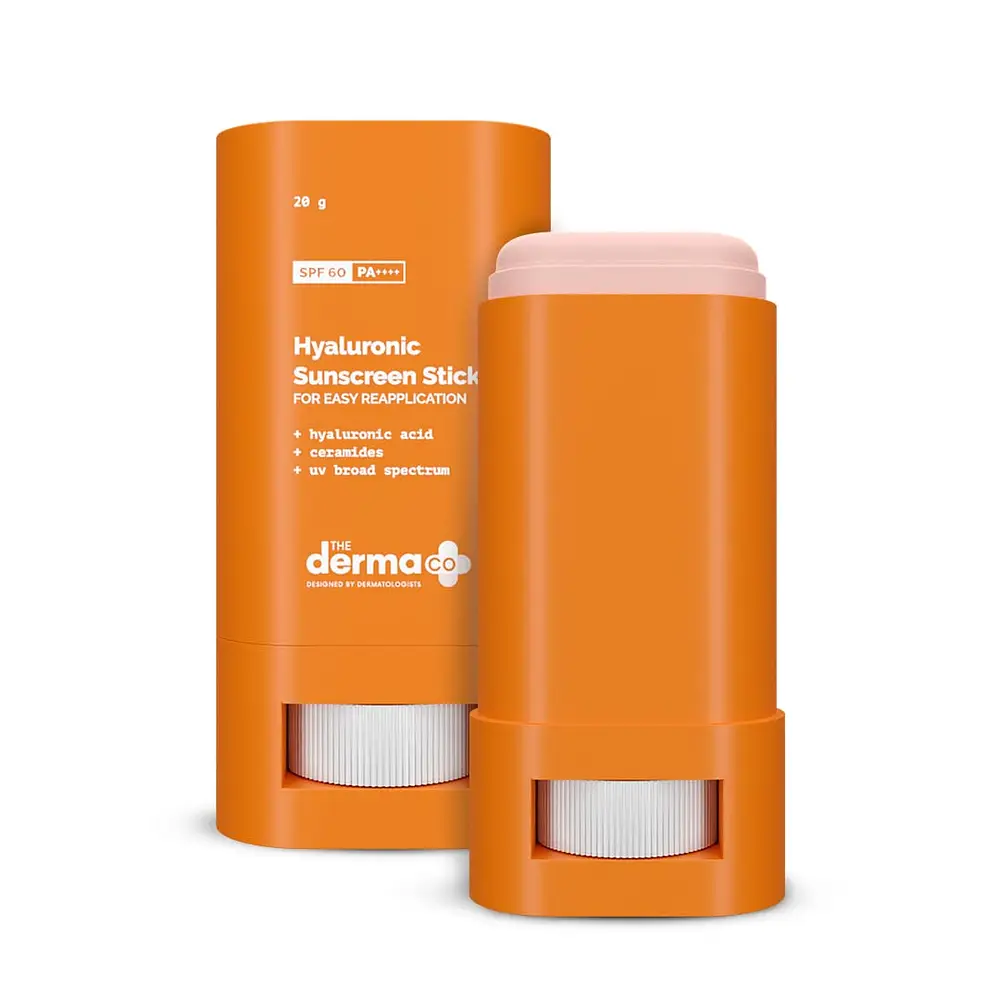 The Derma Co Hyaluronic Sunscreen Stick SPF 60