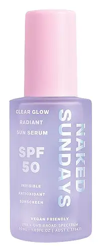 Naked Sundays SPF50 Clear Glow Radiant Sunscreen Serum
