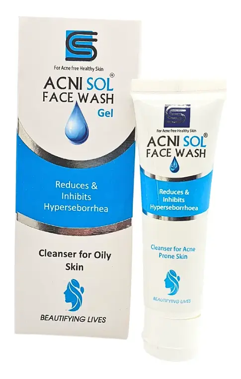 Derma Pride Acni Sol Face Wash Gel