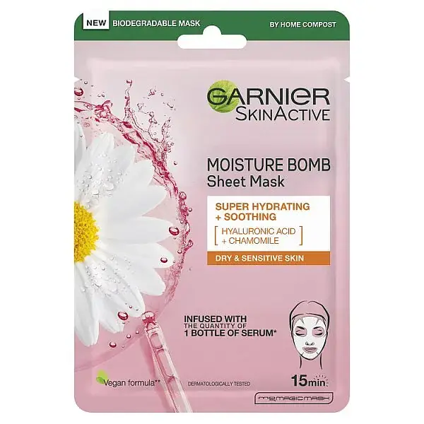 Garnier Moisture Bomb Sheet Mask Chamomile