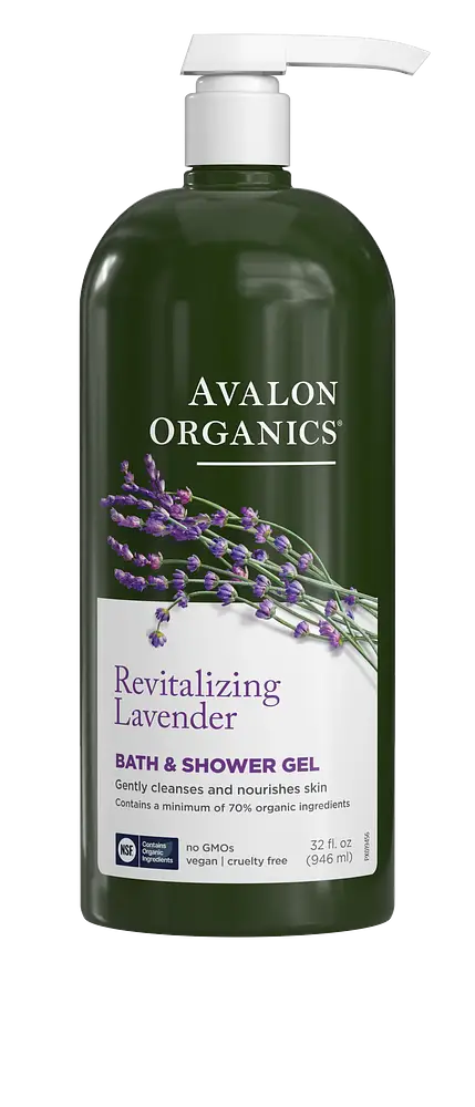 Avalon Organics Revitalizing Lavender Bath & Shower Gel