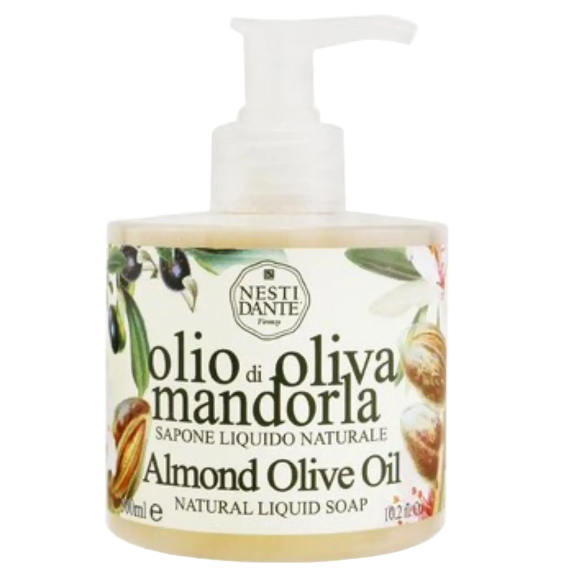 Nesti Dante Almond Olive Oil Natural Liquid Soap
