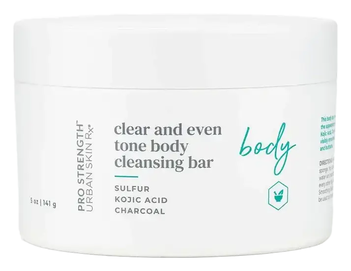 Urban Skin Clear And Even Tone Body Cleansing Bar