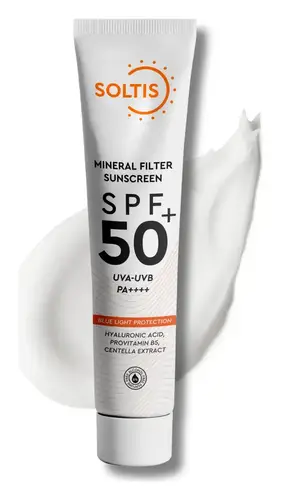 Soltis Mineral Filter Sunscreen SPF 50+ PA++++