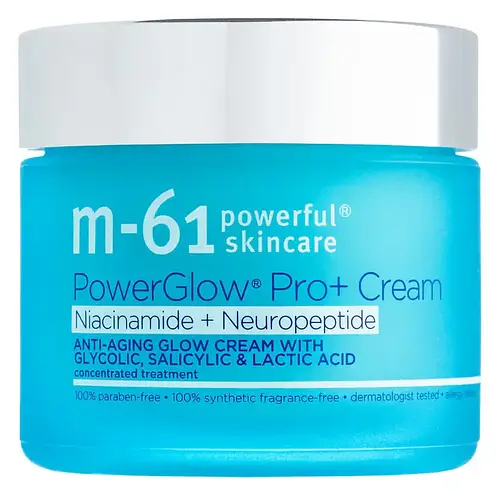 M-61 Powerglow Pro+ Niacinamide+Neuropeptide Cream