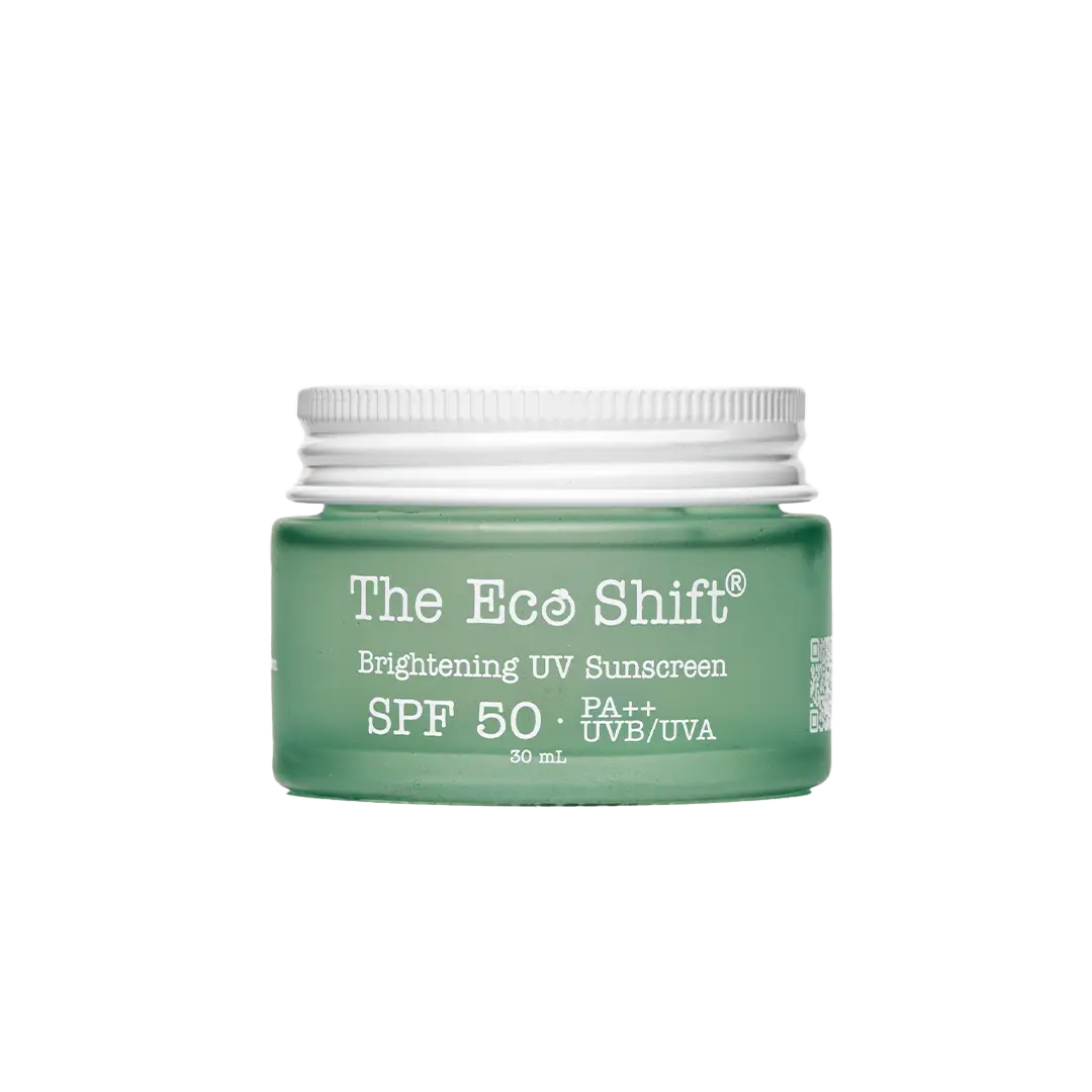 The Eco Shift Brightening UV Sunscreen & Skin Primer With SPF 50