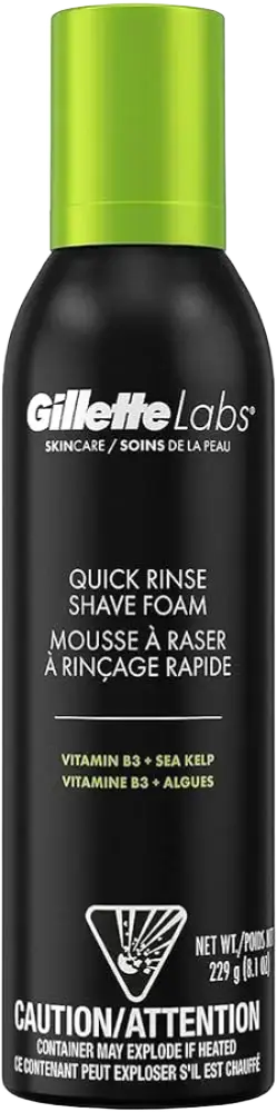 Gillette Labs Quick Rinse Shave Foam