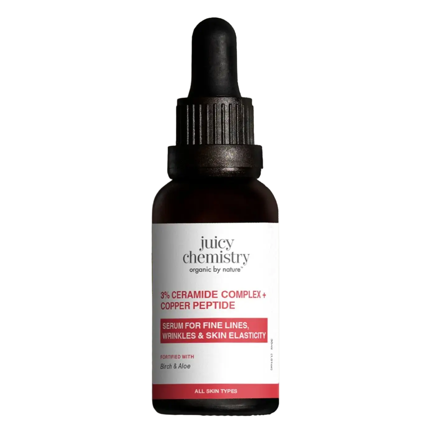 Juicy Chemistry 3% Ceramide Complex + Copper Peptide Face Serum