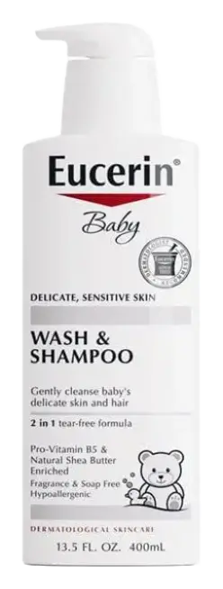 Eucerin Baby Wash And Shampoo