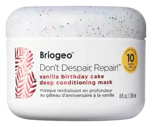 BrioGeo Don't Despair, Repair! Deep Conditioning Mask Vanilla Birthday Cake Scent (Limited Edition)