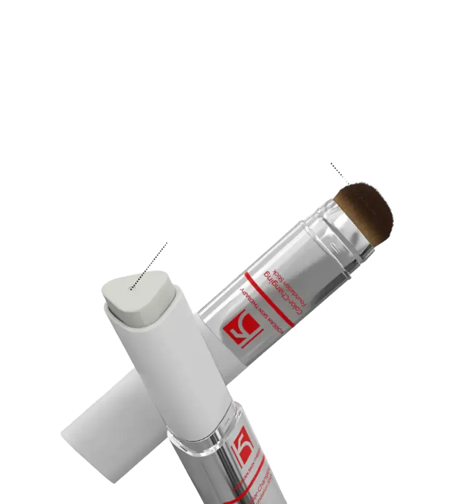 Korean Skin Therapy Korean Color-Changing Foundation Stick 201 Light