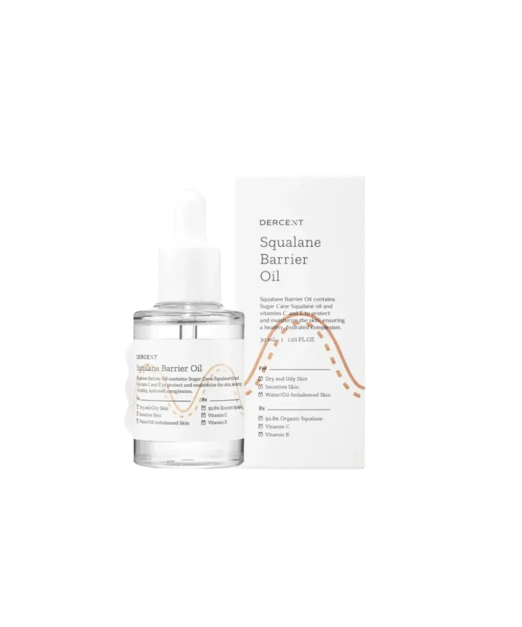 Dercent Squalane Barrier Oil