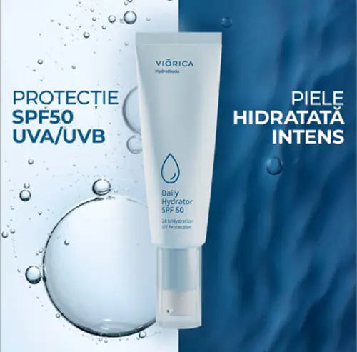 Viorica Cremă de zi Hidroprotectoare SPF 50
