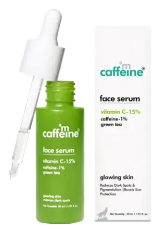 mCaffeine Green Tea & 15% Vitamin C Face Serum