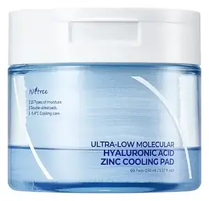 Isntree Ultra-Low Molecular Hyaluronic Acid Zinc Cooling Pad