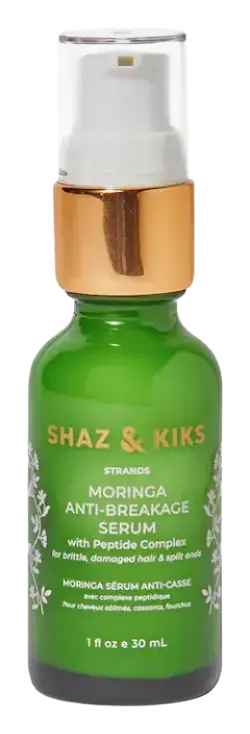 Shaz & Kiks Moringa Anti-Breakage Hair Serum with Peptide Complex
