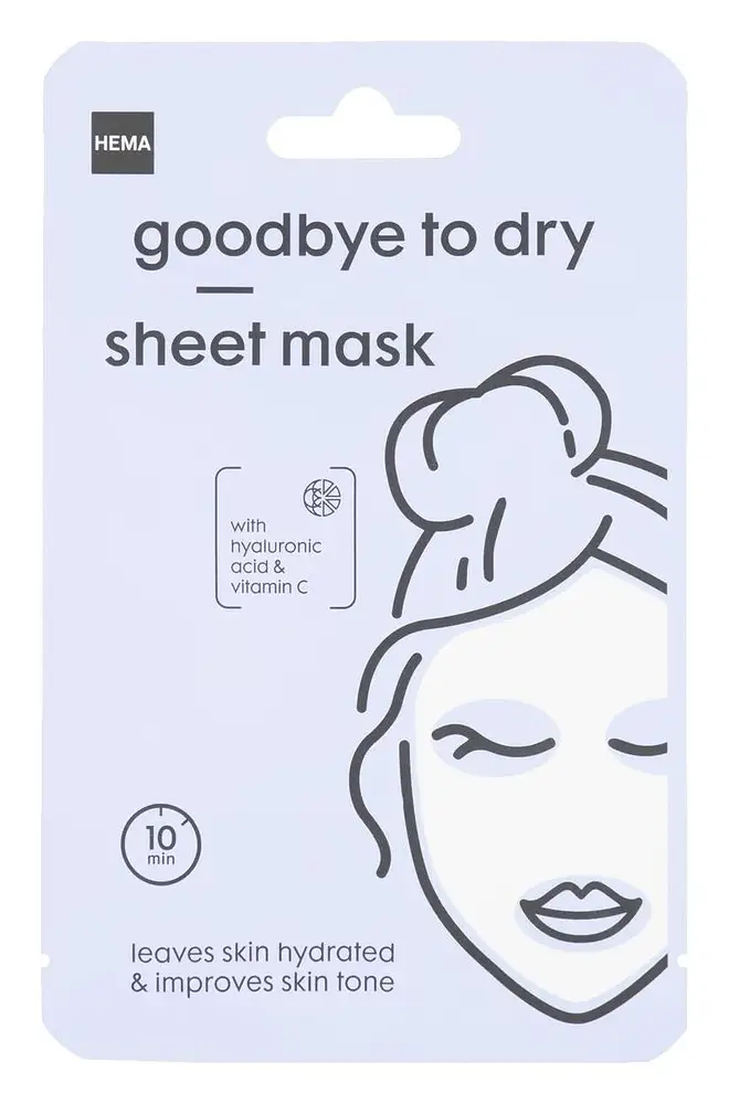 HEMA Sheet Mask Goodbye to Dry