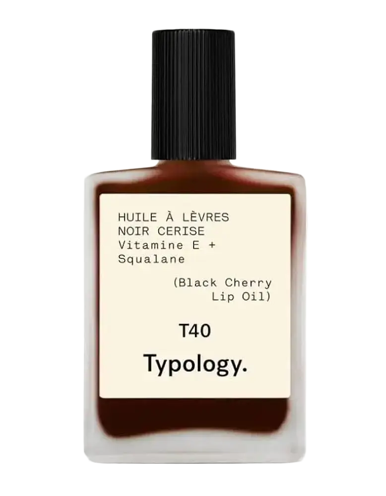 Typology T40 Tinted Lip Oil Black Cherry