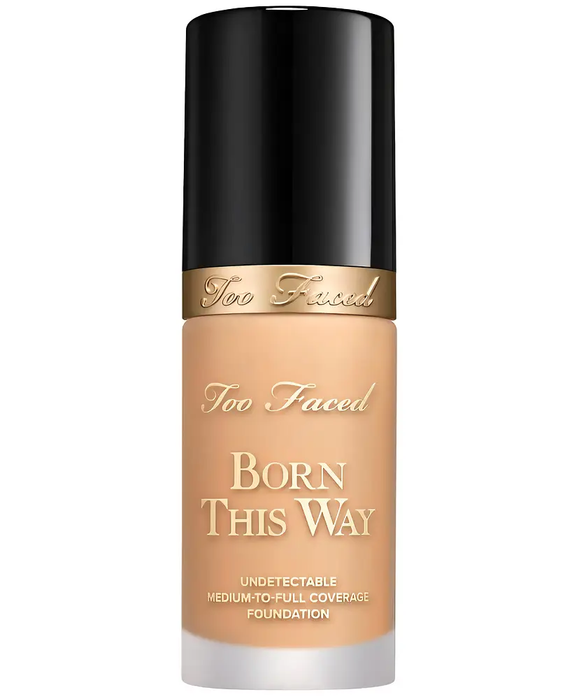 Too Faced Born This Way Undetectable Medium-To-Full Coverage Foundation 18 Golden Beige