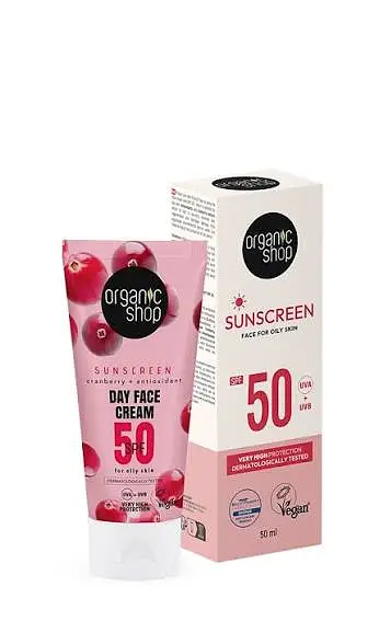 Natura Siberica Sunscreen Day Face Cream SPF 50 For Oily Skin