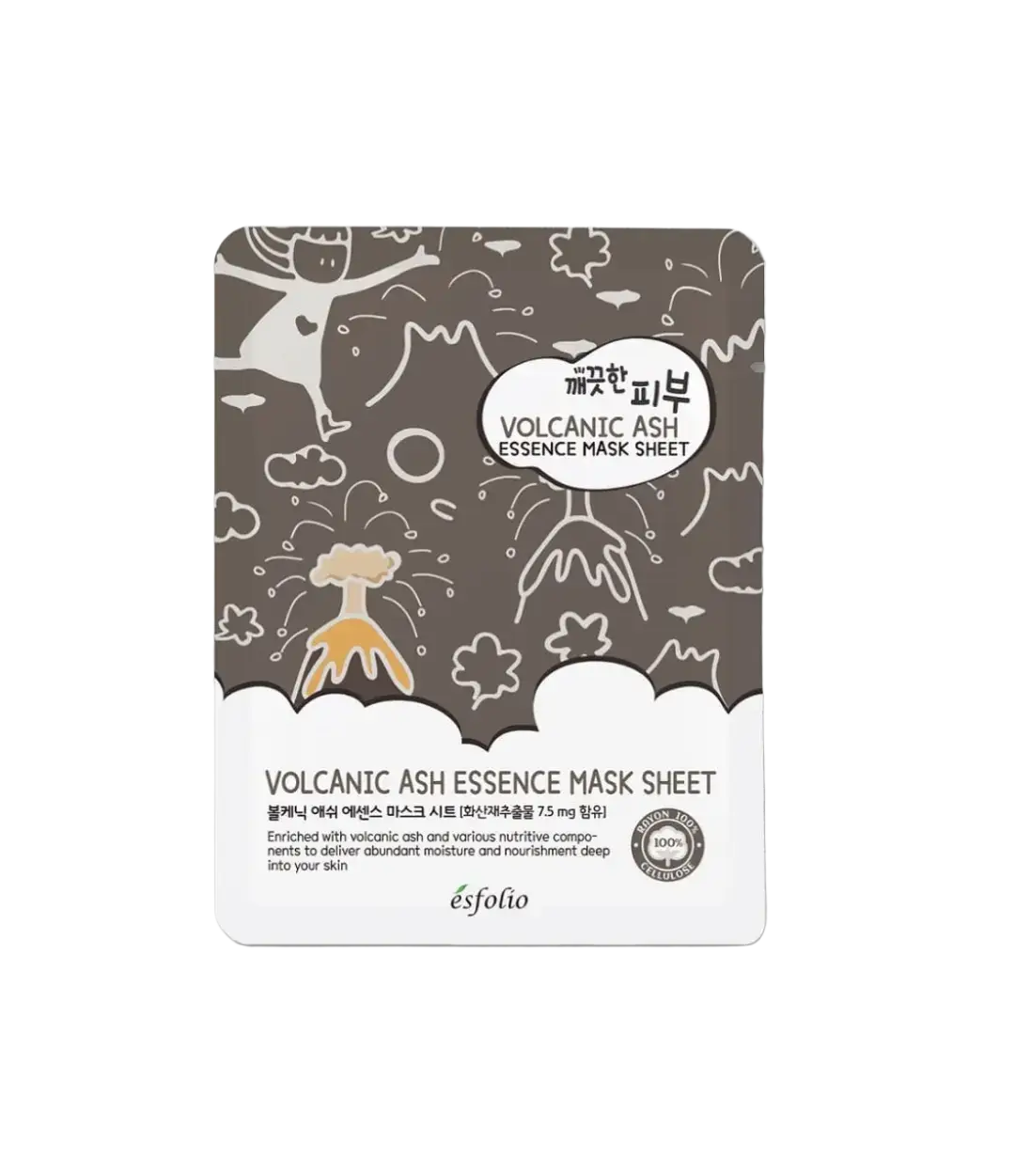 Esfolio Essence Mask Sheet Volcanic Ash