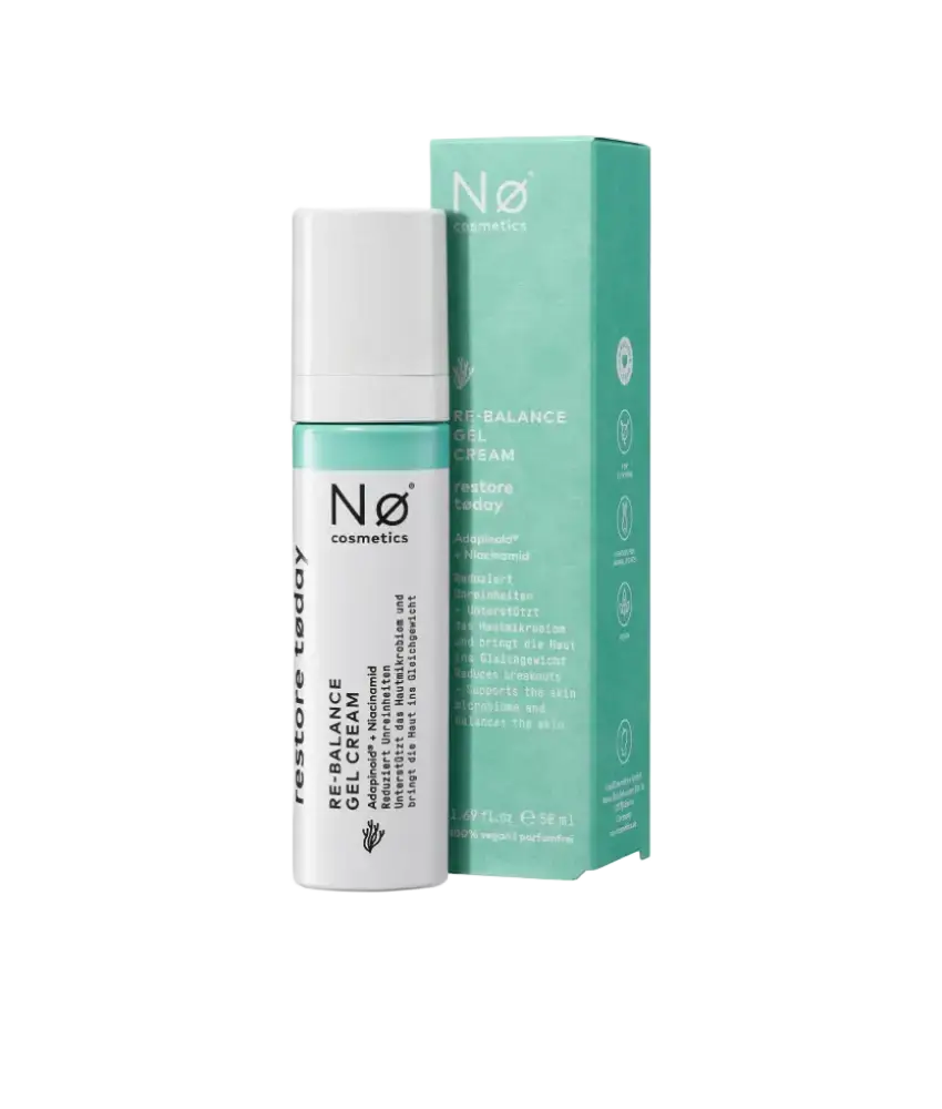Nø Cosmetics Restore Tøday Re-Balance Gel Cream
