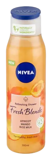 Nivea Fresh Blends Apricot, Mango, Rice Milk Shower Gel
